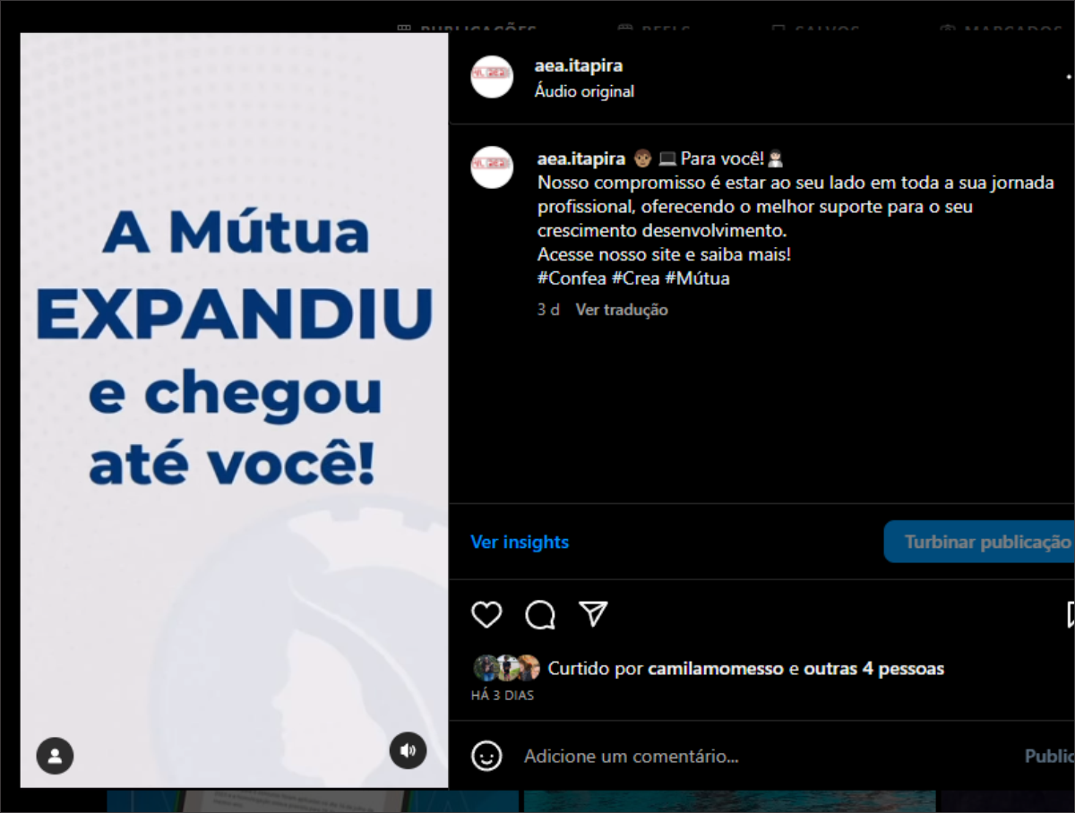 mutua repost mutua - aeae itapira aea itapira