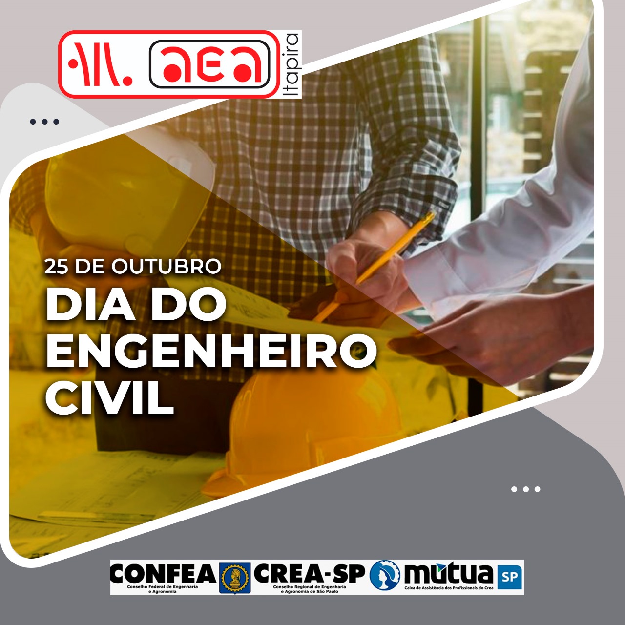 1 dia do engenheiro civil aea itapira 25 de outubro