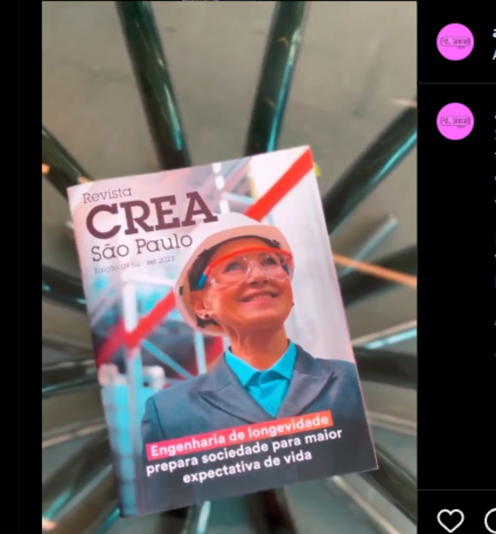 Repost @creasaopaulo Você já leu a Revista CREA São Paulo