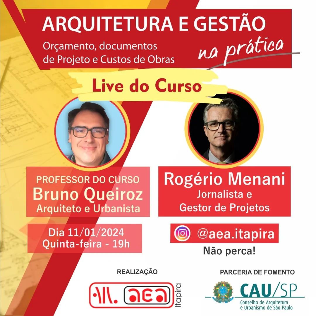 live do curso AEA - Itapira