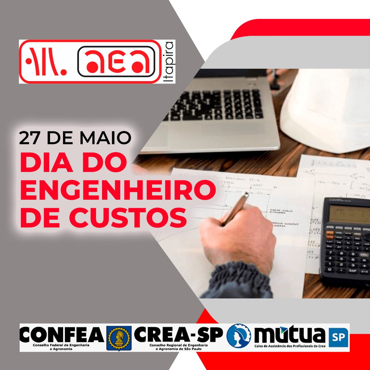 AEA-Itapira - dia do engenheiro de custos