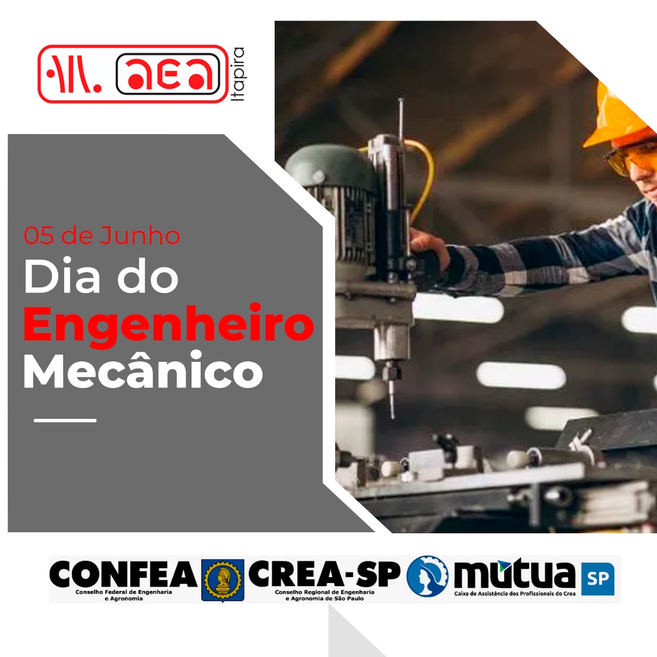 AEA-Itapira - dia do engenheiro mecanico