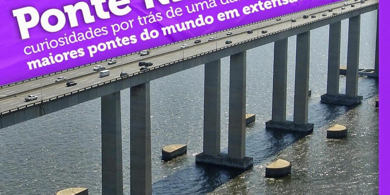 Repost @confea A Ponte Rio-Niterói é um marco da engenharia brasileira pela sua extensão e complexidade.